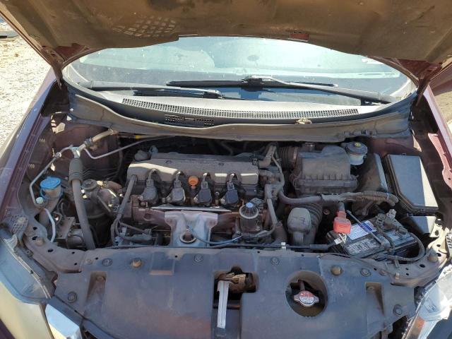 19XFB2F90FE034994 - 2015 HONDA CIVIC EXL MAROON photo 11