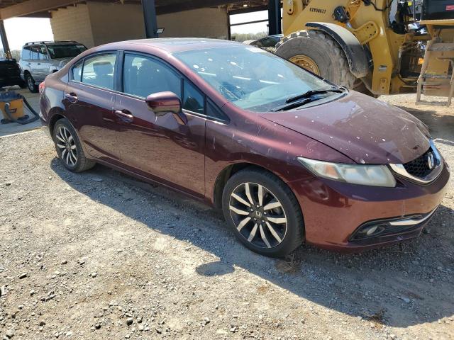 19XFB2F90FE034994 - 2015 HONDA CIVIC EXL MAROON photo 4