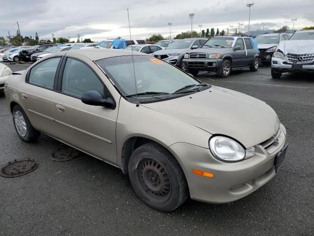 1B3ES46C02D647469 - 2002 DODGE NEON SE GOLD photo 4