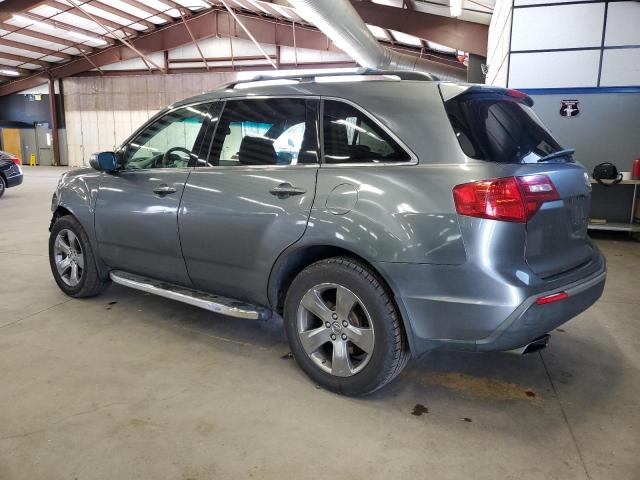 2HNYD2H65BH500479 - 2011 ACURA MDX TECHNOLOGY GRAY photo 2