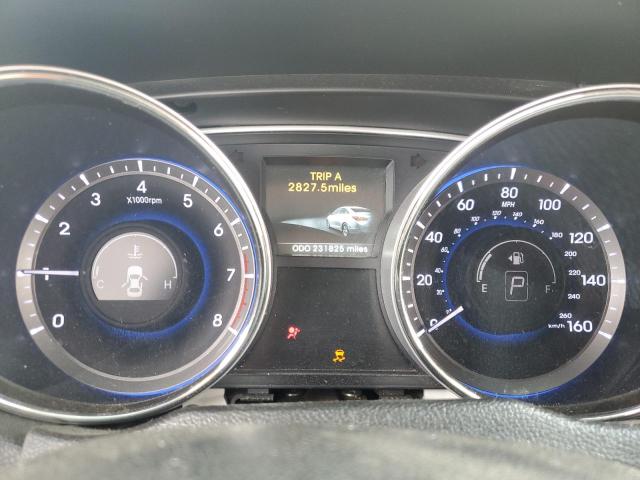 5NPEC4AB9EH900569 - 2014 HYUNDAI SONATA SE BLUE photo 9