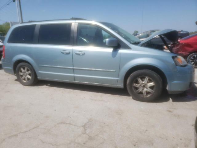 2A8HR54P28R762298 - 2008 CHRYSLER TOWN & COU TOURING BLUE photo 4