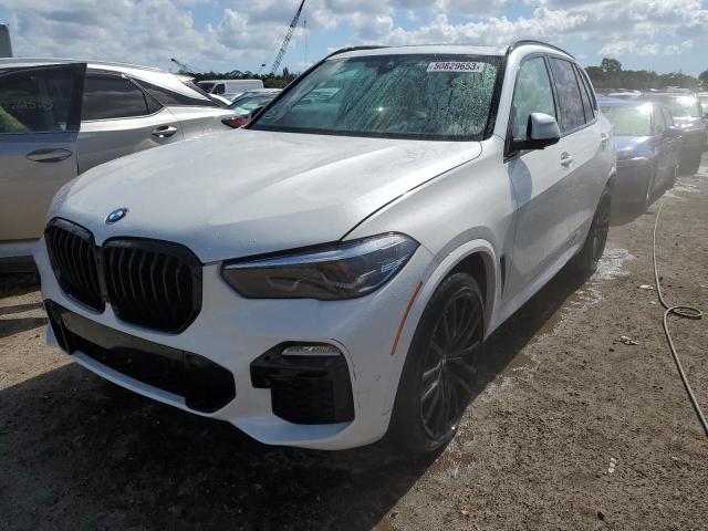 5UXCR4C0XM9G94852 - 2021 BMW X5 SDRIVE 40I WHITE photo 1
