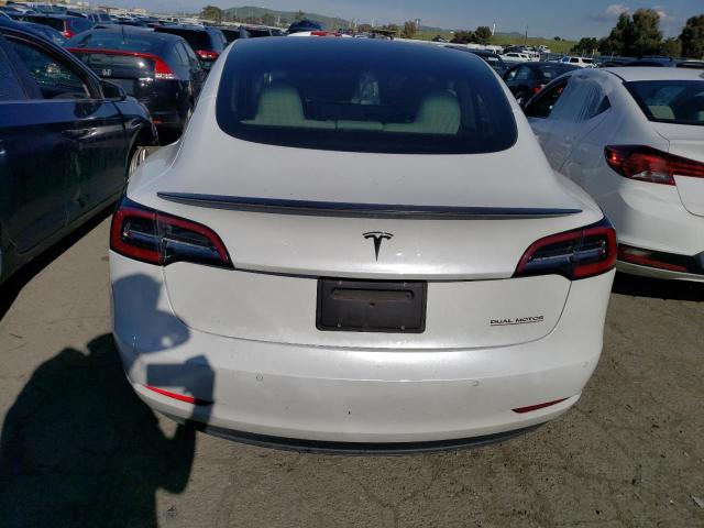 5YJ3E1EB7KF514642 - 2019 TESLA MODEL 3 WHITE photo 6