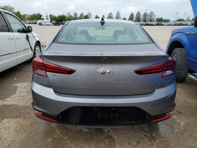 5NPD84LF0LH535791 - 2020 HYUNDAI ELANTRA SEL GRAY photo 6