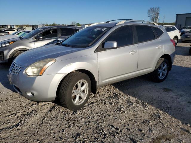 JN8AS58T18W012696 - 2008 NISSAN ROGUE S SILVER photo 1