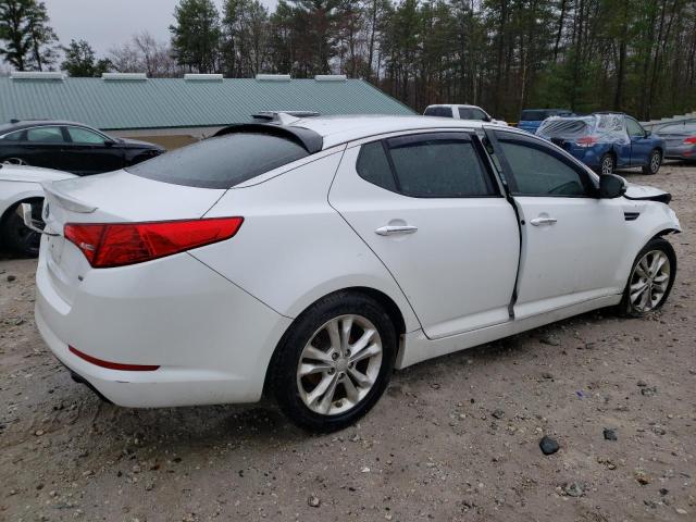 5XXGM4A72DG092111 - 2013 KIA OPTIMA LX WHITE photo 3