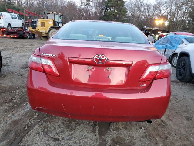 4T1BE46KX9U342695 - 2009 TOYOTA CAMRY BASE BURGUNDY photo 6