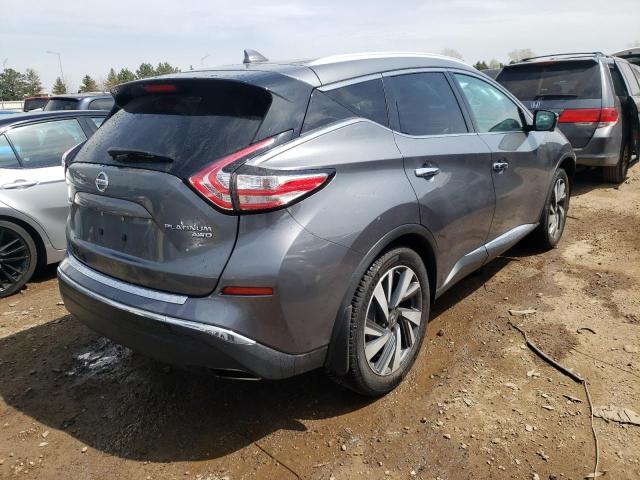 5N1AZ2MH8HN170302 - 2017 NISSAN MURANO S GRAY photo 3