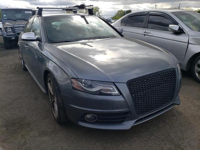 WAUMGAFL2CA095497 - 2012 AUDI S4 PRESTIGE GRAY photo 4