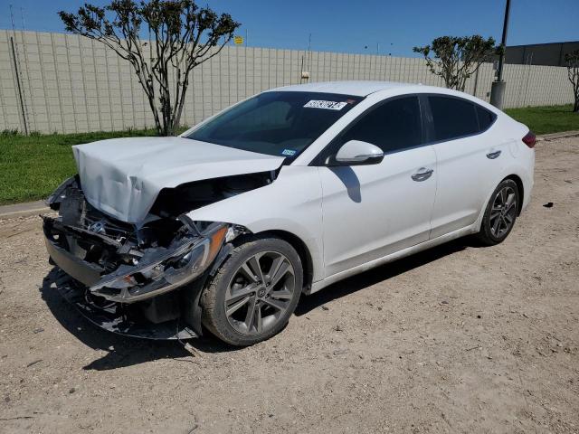 5NPD84LF6HH166460 - 2017 HYUNDAI ELANTRA SE WHITE photo 1