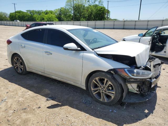 5NPD84LF6HH166460 - 2017 HYUNDAI ELANTRA SE WHITE photo 4