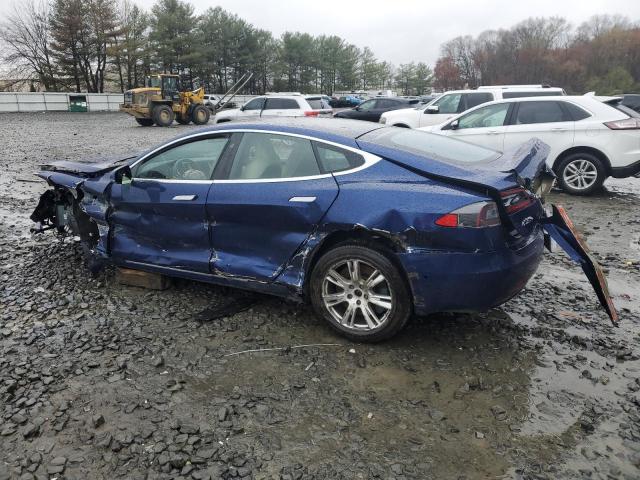 5YJSA1E27LF413612 - 2020 TESLA MODEL S 蓝色 照片 2