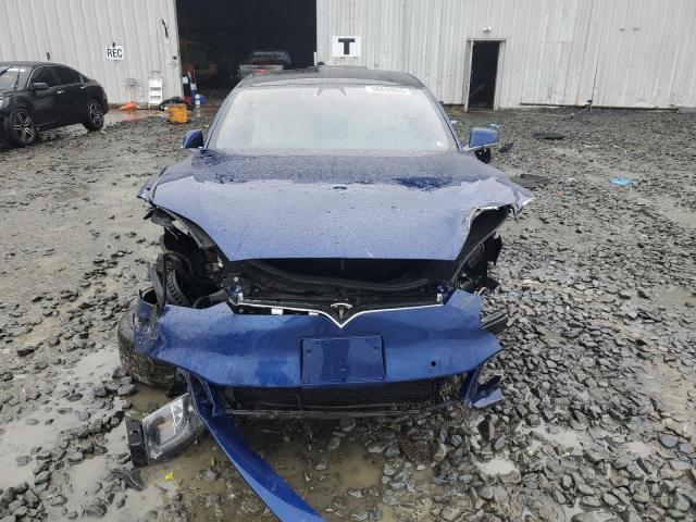 5YJSA1E27LF413612 - 2020 TESLA MODEL S 蓝色 照片 5
