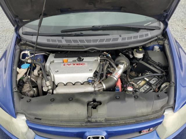 2HGFA555X7H708269 - 2007 HONDA CIVIC SI BLUE photo 11