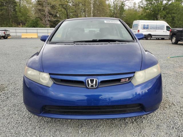 2HGFA555X7H708269 - 2007 HONDA CIVIC SI BLUE photo 5