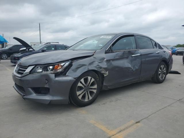 1HGCR2F35DA137260 - 2013 HONDA ACCORD LX GRAY photo 1