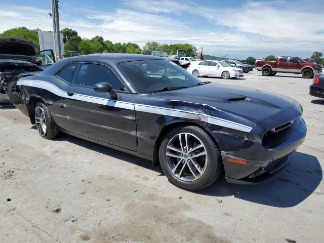 2C3CDZGG7KH636295 - 2019 DODGE CHALLENGER SXT GRAY photo 4