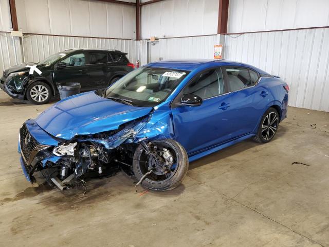 3N1AB8DV1LY222143 - 2020 NISSAN SENTRA SR BLUE photo 1