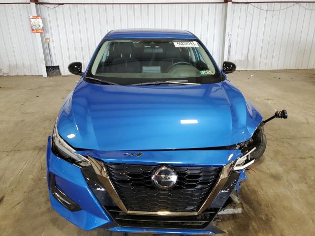 3N1AB8DV1LY222143 - 2020 NISSAN SENTRA SR BLUE photo 5