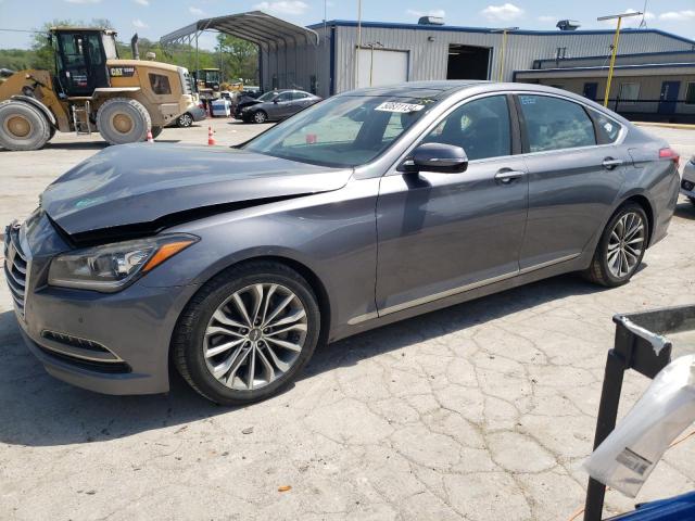 KMHGN4JE6FU067300 - 2015 HYUNDAI GENESIS 3.8L GRAY photo 1