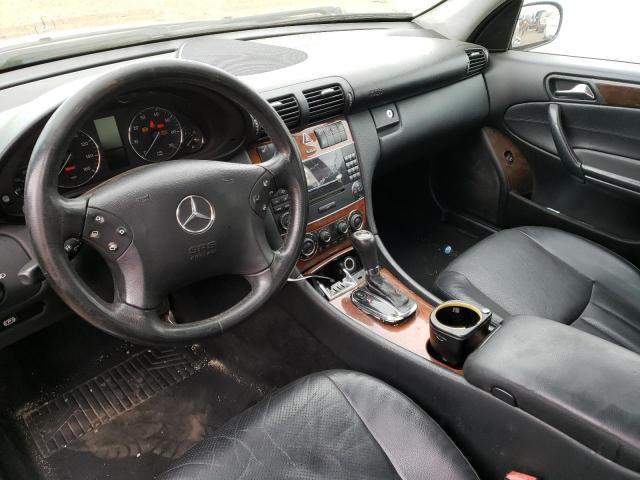 WDBRF54H76F805517 - 2006 MERCEDES-BENZ C 280 BLACK photo 7