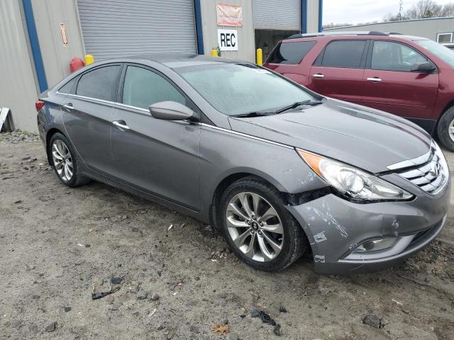 5NPEC4AC2BH188670 - 2011 HYUNDAI SONATA SE GRAY photo 4