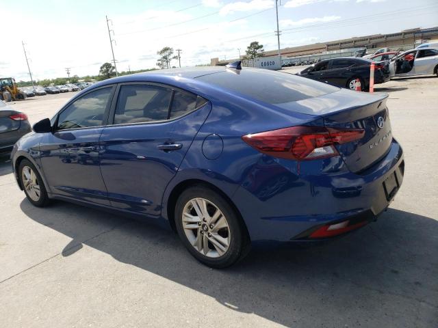 5NPD84LF9KH496956 - 2019 HYUNDAI ELANTRA SEL BLUE photo 2