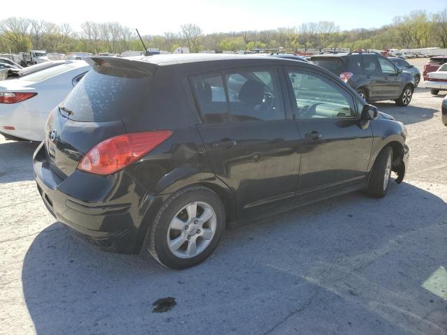 3N1BC13EX9L482993 - 2009 NISSAN VERSA S BLACK photo 2