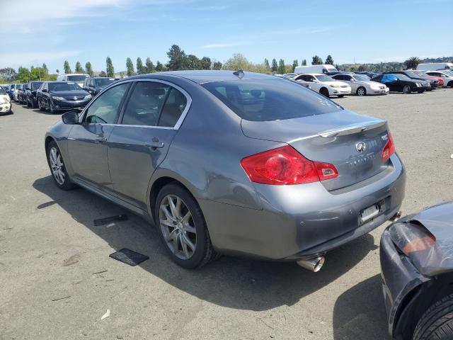 JN1CV6AP0CM627892 - 2012 INFINITI G37 BASE GRAY photo 2