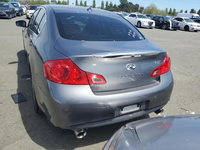 JN1CV6AP0CM627892 - 2012 INFINITI G37 BASE GRAY photo 6