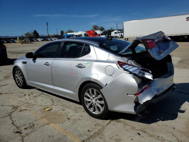 5XXGN4A7XEG297206 - 2014 KIA OPTIMA EX SILVER photo 2