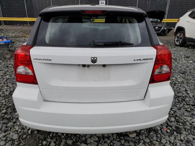 1C3CDWDA0CD508073 - 2012 DODGE CALIBER SXT WHITE photo 6