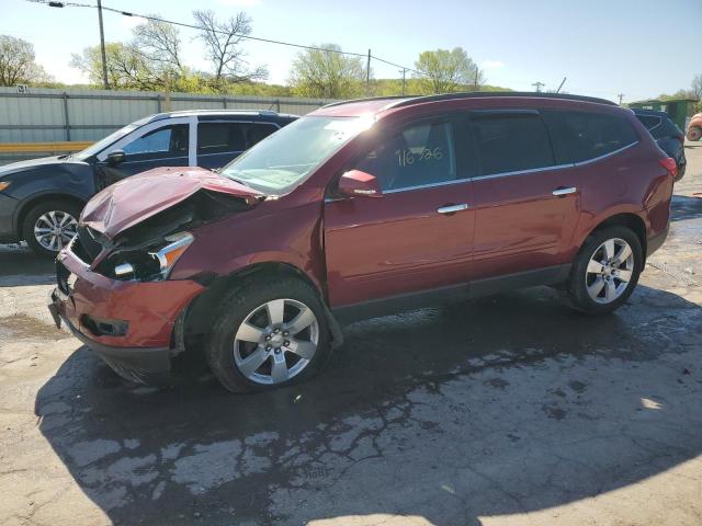 1GNKVGED9BJ112847 - 2011 CHEVROLET TRAVERSE LT BURGUNDY photo 1