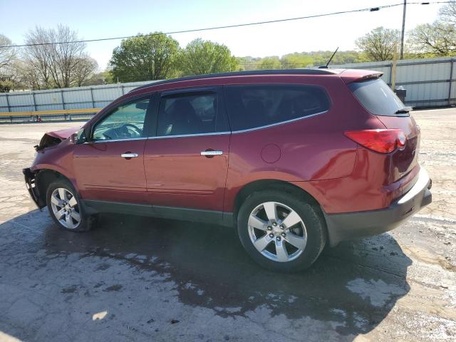 1GNKVGED9BJ112847 - 2011 CHEVROLET TRAVERSE LT BURGUNDY photo 2