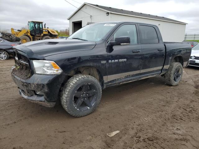 1C6RD7MT7CS249825 - 2012 DODGE RAM 1500 SPORT BLACK photo 1