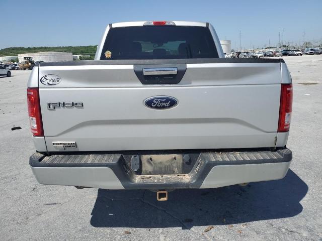 1FTEW1C81HKD24456 - 2017 FORD F150 SUPERCREW SILVER photo 6