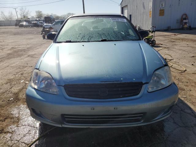 2HGEJ6611YH506841 - 2000 HONDA CIVIC BASE BLUE photo 5