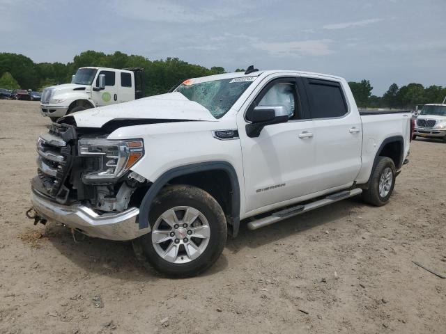 3GTU9BED6KG102092 - 2019 GMC SIERRA K1500 SLE WHITE photo 1