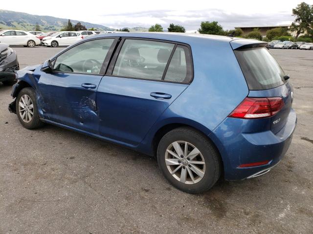 3VWW57AU5KM030744 - 2019 VOLKSWAGEN GOLF S BLUE photo 2