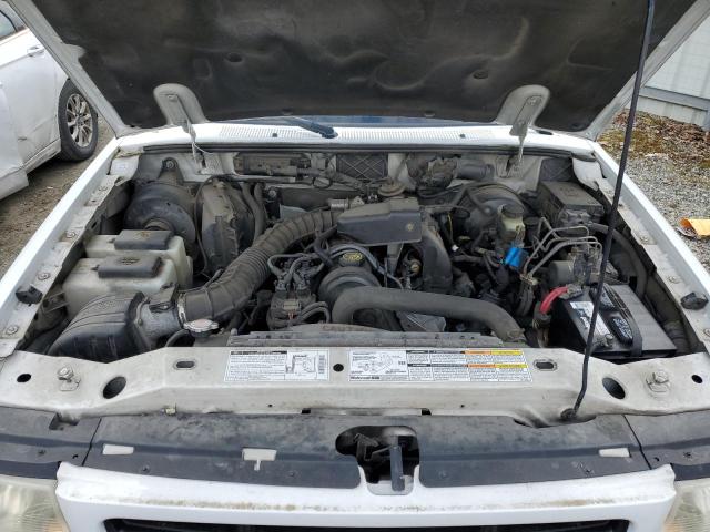 1FTYR10C91TA43910 - 2001 FORD RANGER WHITE photo 11