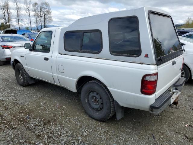 1FTYR10C91TA43910 - 2001 FORD RANGER WHITE photo 2