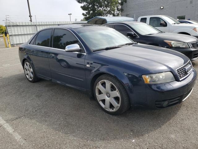 WAUPL68E84A234988 - 2004 AUDI S4 BLUE photo 4