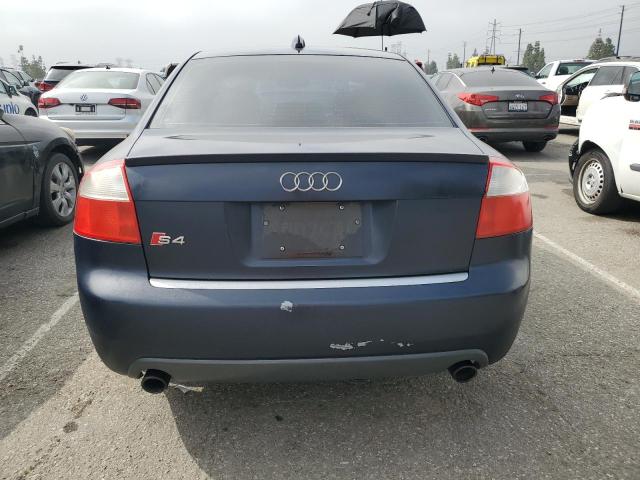 WAUPL68E84A234988 - 2004 AUDI S4 BLUE photo 6