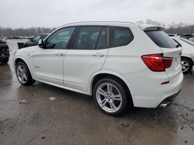 5UXWX9C53D0A23507 - 2013 BMW X3 XDRIVE28I WHITE photo 2