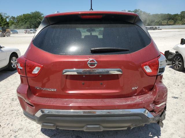 5N1DR2MN1HC614540 - 2017 NISSAN PATHFINDER S RED photo 6