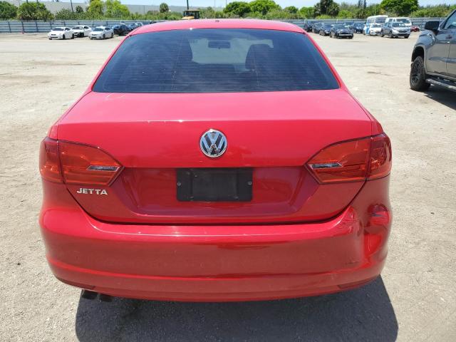 3VW2K7AJ5BM399987 - 2011 VOLKSWAGEN JETTA BASE Qırmızı foto 6