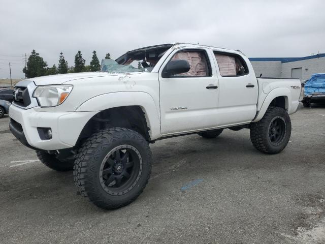 3TMJU4GN4CM129152 - 2012 TOYOTA TACOMA DOUBLE CAB PRERUNNER WHITE photo 1