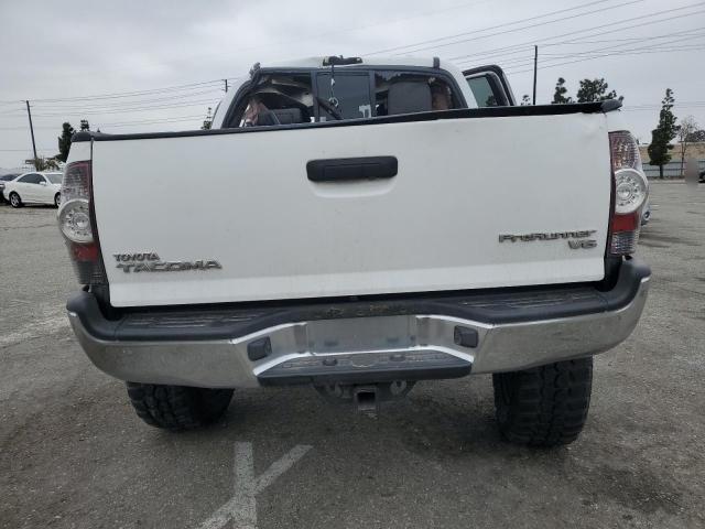 3TMJU4GN4CM129152 - 2012 TOYOTA TACOMA DOUBLE CAB PRERUNNER WHITE photo 6