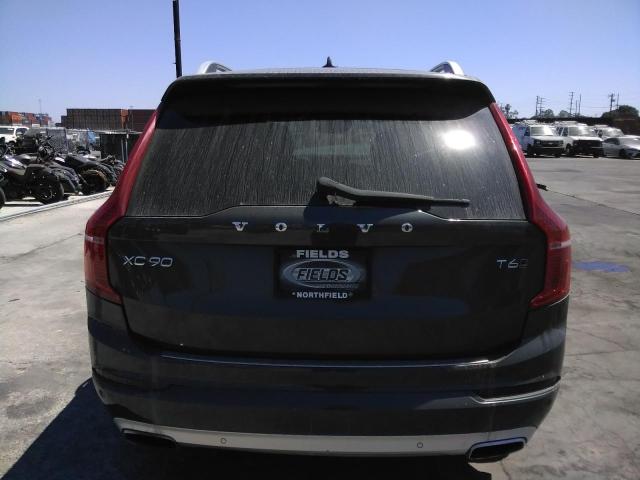 YV4A22PK8J1200067 - 2018 VOLVO XC90 T6 GRAY photo 6